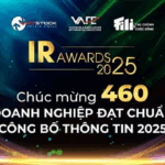 COMA18-Doanh nghiệp đạt Chuẩn Công bố thông tin trên thị trường chứng khoán năm 2025 (IR Awards 2025)